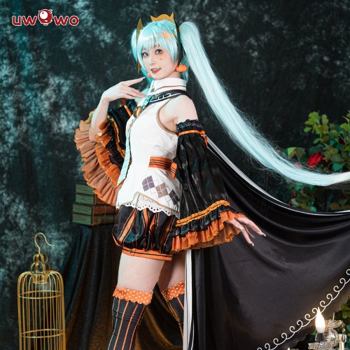 【In Stock】Uwowo V Singer Trick 2022 Halloween Cosplay Costume - 【In Stock】L