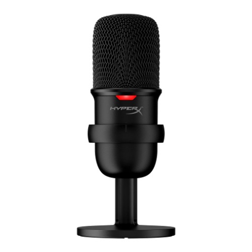 HyperX SoloCast – USB Condenser Gaming Microphone, for PC, PS4, PS5 and Mac, Tap-to-Mute Sensor, Cardioid Polar Pattern, great for Streaming, Podcasts, Twitch, YouTube, Discord