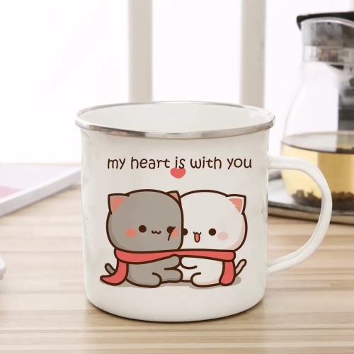 Peach & Goma High-Quality Ceramic Cup for Your Favorite Beverages - 1 / 360ml