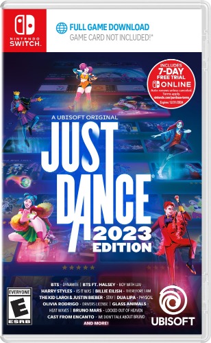 Just Dance 2023 Edition - Code in box, Nintendo Switch - Nintendo Switch Standard
