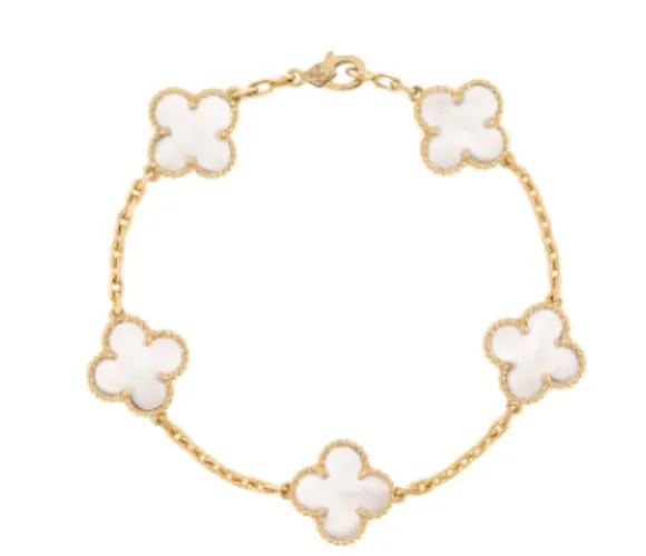 Vintage Alhambra bracelet, 5 motifs - VCARA41800 - Van Cleef & Arpels