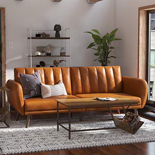 Brittany Futon Convertible Sofa & Couch