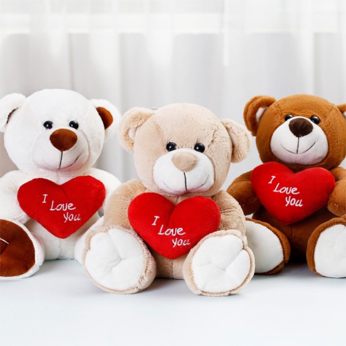 Valentine's Day Plush: Adorable Heart-shaped Teddy - B