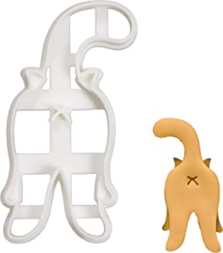 Kitty Butt cookie cutter