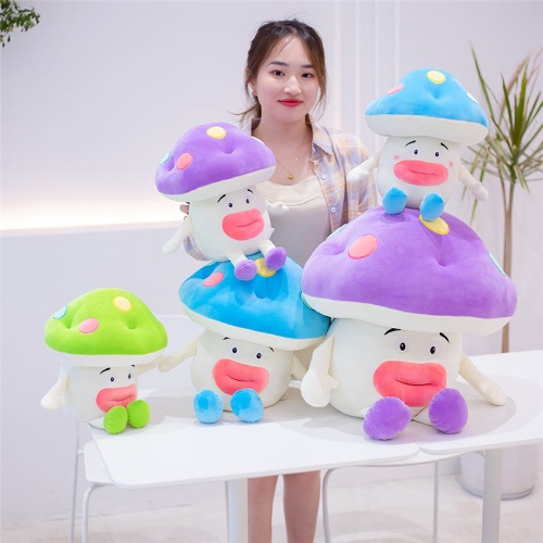Miles - Soft Plush Mushroom Toy Pillow - PIC / 35cm