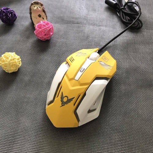 Backlit Bunny Mouse - Yellow Mercy