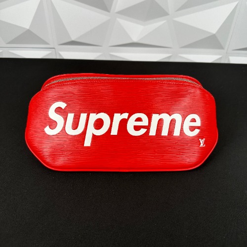 Louis Vuitton x Supreme Red Epi Bum Bag (NZ1197)