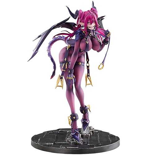 Zhongkaihua Evil Dragon Girl Figure Curtis Anime Action Figure 24cm Standing Figure Static Image Statue PVC Model Desktop Ornaments - Curtis - 24 cm