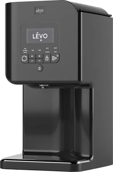 LĒVO II - Herbal Oil and Butter Infusion Machine - Botanical Decarboxylator, Herb Dryer and Oil Infuser - Mess-Free and Easy to Use - WiFi-Enabled via Programmable App (Licorice Black)