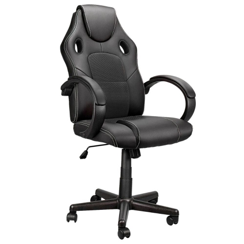Reclining Racing Office Chair - Black