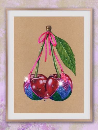 "Glam cherry 1" original