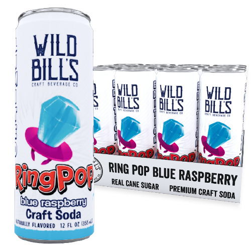 Ring Pop Blue Raspberry 12-Pack