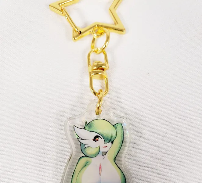 Garde Double Sided Acrylic Keychain