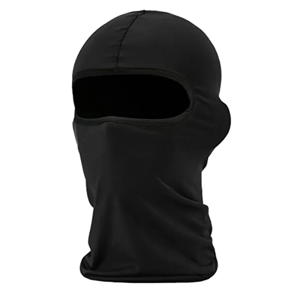 ROXUN Balaclava Ski Mask, Neck Gaiter Motorcycle Scarf, Summer Cooling UV Protector for Men/Women - Black