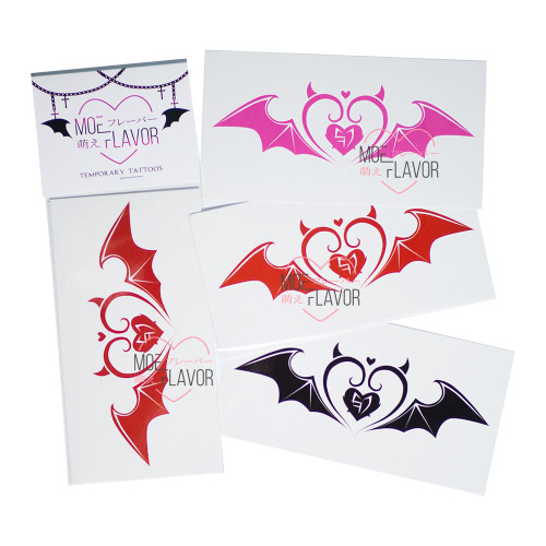 Succubus Love Temporary Tattoos