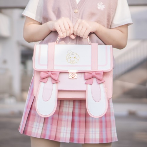 Bunny Ear Bag - Pink