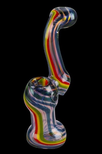 Rasta Twist Fumed Bubbler | Default Title