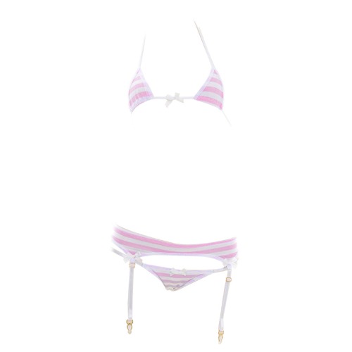 Irresistible Anime Cosplay Micro Bikini - M / Pink
