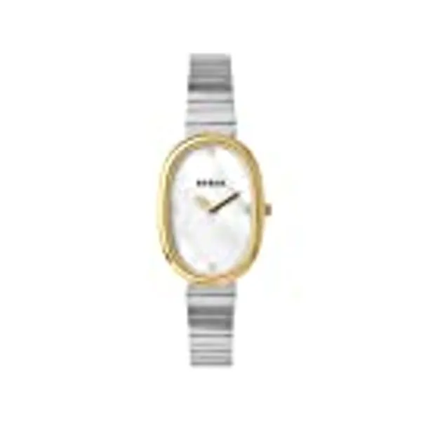 Breda 'Jane' Stainless Steel and Metal Bracelet Watch, 23MM