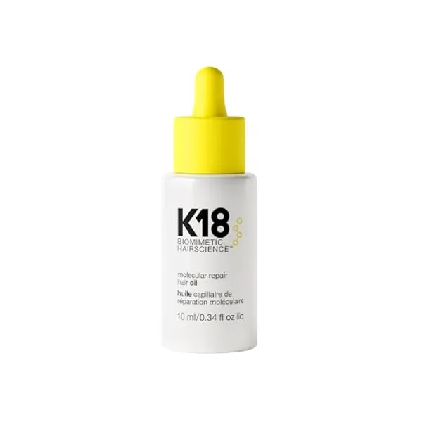 K18 Molecular Repair Hair Oil, Weightless Oil for Stronger, Healthier Hair, Suitable For All Hair Types