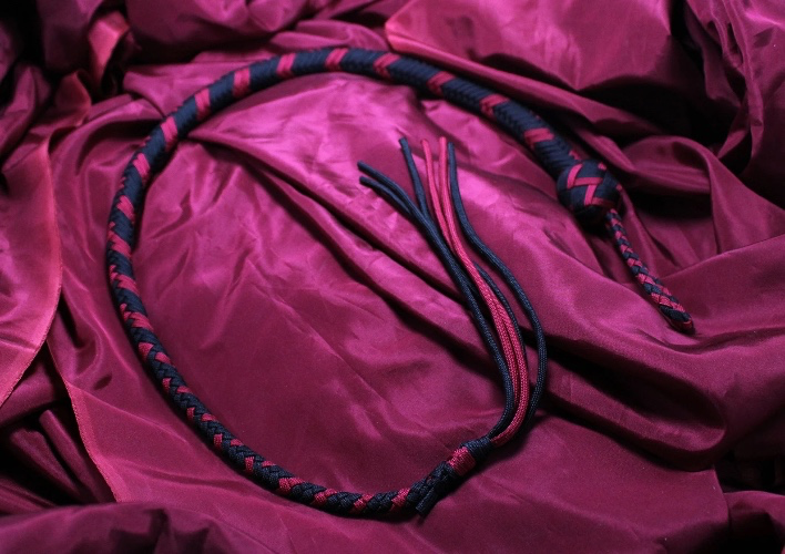Pink and Black whip