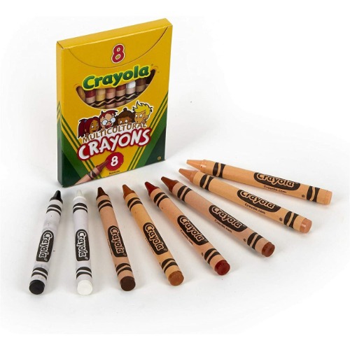 Crayola 8 Ct Multicultural Crayons