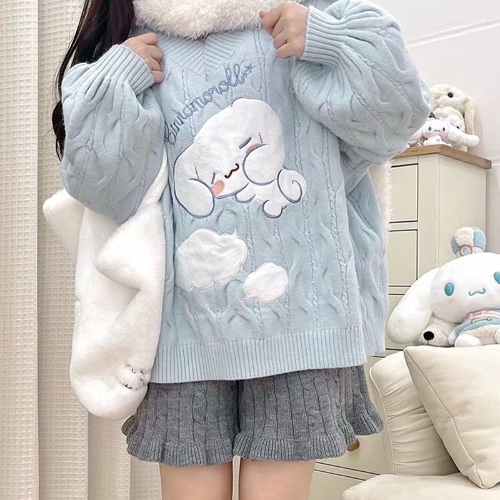 Sleepy Cinna Knit Sweater - XL
