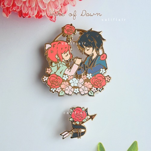 Wake of Dawn pins — califlair
