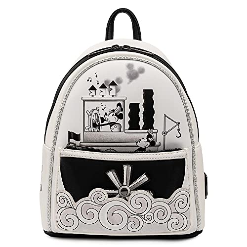Loungefly Disney Steamboat Willie Cruise Mini Backpack - One Size - Multi