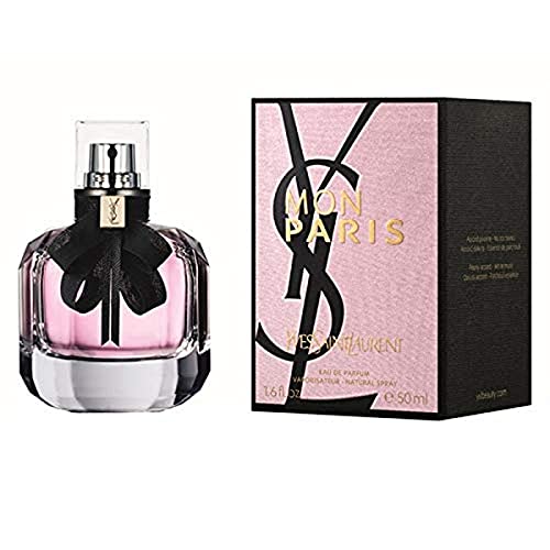 Mon Paris by Yves Saint Laurent for Women 1.6 oz Eau de Parfum Spray - Orange,Pear,Raspberry - 1.6 Fl Oz (Pack of 1)