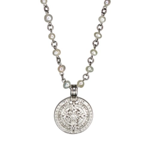 Pearl Coin Necklace