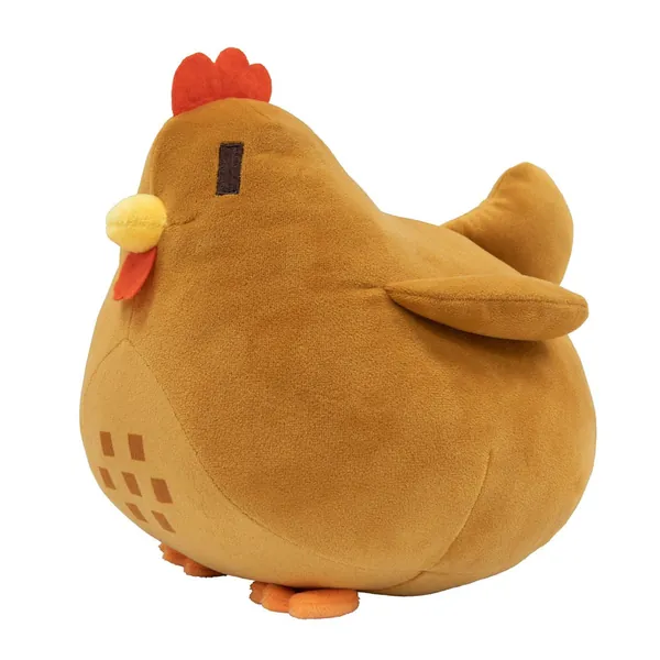 Cute Chicken Plush Toy Chibi Chichen Stuffed Animal - Brown