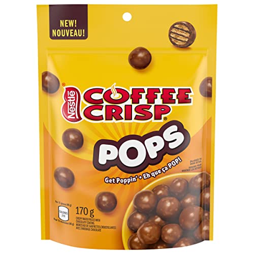 COFFEE CRISP POPS Chocolaty Snacks Pouch 170g