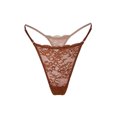 Wild Lace Micro-G Thong Salted Caramel - L / Salted Caramel