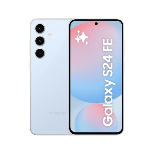 Samsung Galaxy S24 FE, AI Smartphone, Unlocked Android Smartphone, 256GB Storage, 8GB Ram, 6.7" Display, 50MP Camera - Blue (CAD Version & Warranty) - Blue - 256GB - Phone Only