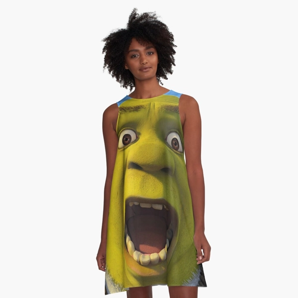 Shrek | A-Line Dress
