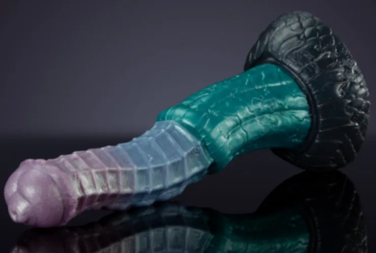 Bad Dragon Nøkken the Hippocampus® with Cum Tube and Suction Cup