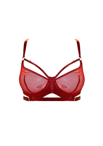 Signature Balconette Wire Bra | Burnt Red / SS | 1