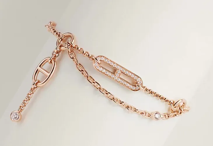 Chaine d'ancre Chaos bracelet Hermès Paris