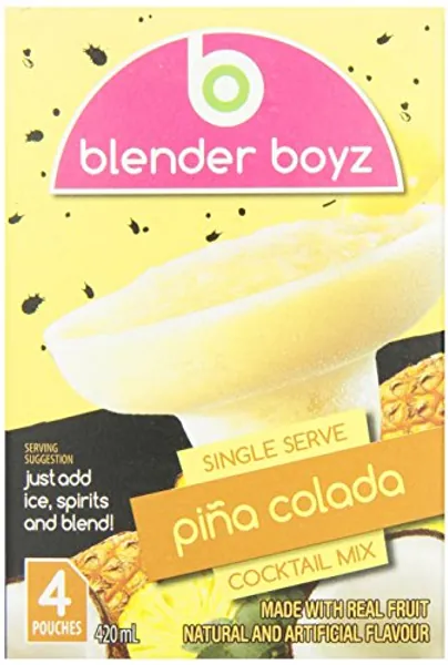 Blender Boyz Drink Pina Colada Mix 4 Count, 420ml, 1 lb