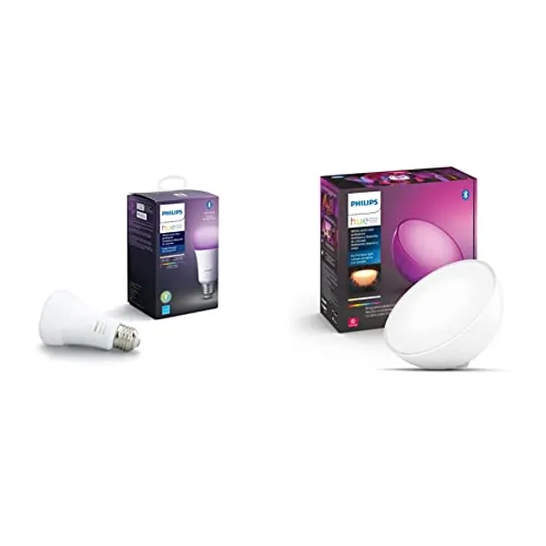 Philips Hue White Ambiance & Colour A19 and Go with Bluetooth