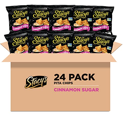 Stacy's Cinnamon Sugar Pita Chips (Pack of 24)