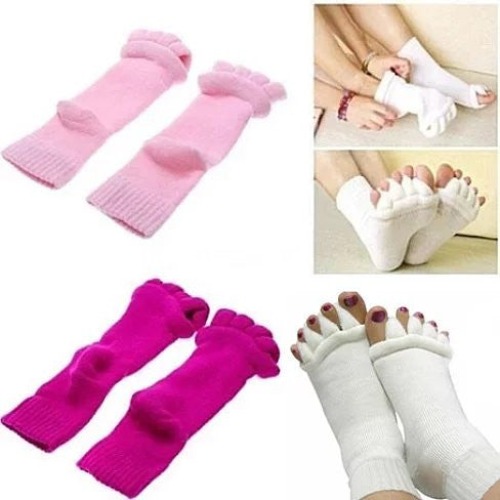 SPAmper Me Therapeutic Socks In 6 Colors - Purple