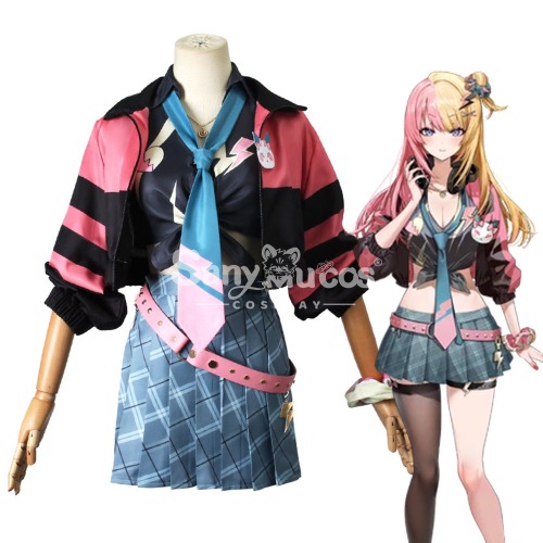【In Stock】NIJISANJI Cosplay Vtuber Kotoka Torahime Cosplay Costume - S