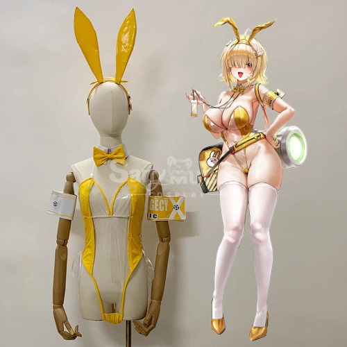 【Custom-Tailor】Game  Goddess of Victory: NIKKE Cosplay Elegg Bunny Girl Cosplay Costume - Custom-Tailor