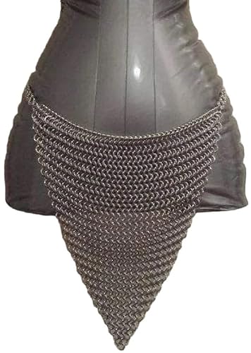 Chainmail panty skirt Aluminum chainmail skirt Handmade chainmail skirt Butted chainmail skirt Panty Lightweight New Festival wear chainmail panty skirt
