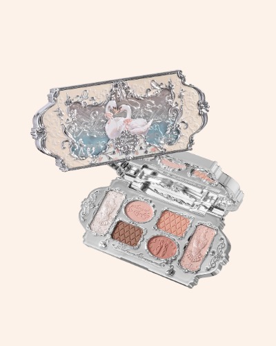 Swan Ballet Six-Color Makeup Palette | 01 White Swan