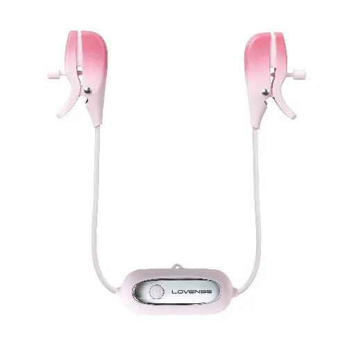LOVENSE Gemini Bluetooth Adjustable Vibrating Nipple Clamps with App Controlled, Sex Toys for Women Men Couples, Unlimited Custom Vibration Modes