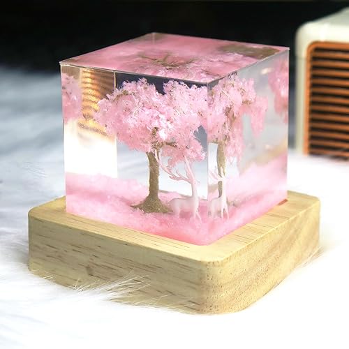 Pink Cherry Blossom Tree Light