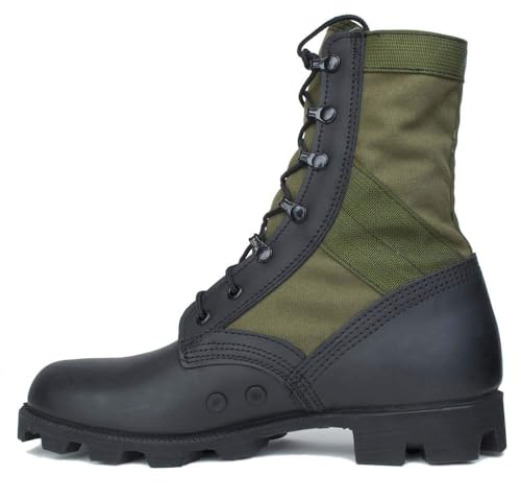 MCRAE Legacy Combat Boot with Panama Sole - 8 - Od and Black